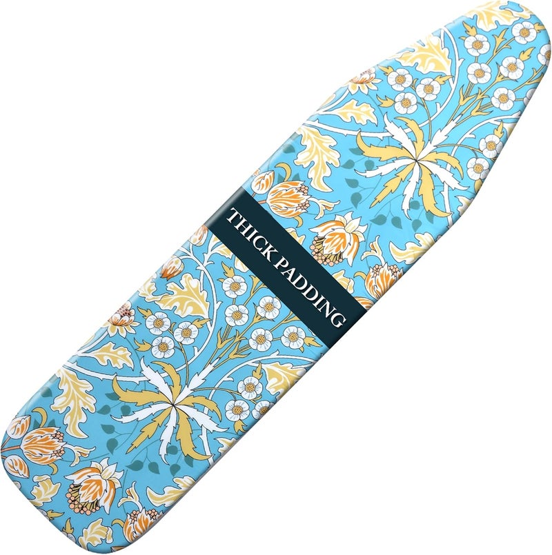 veiox Ironing Board Cover and Pad, (15″X54″) Standard Size, Stain-Resistant & Wrinkle-Free Surface，Thick Padding, Elastic Edge - Image 1